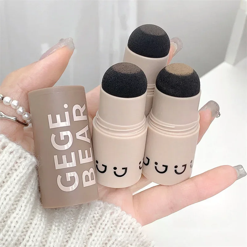 Mica Powder Colorant - グレーブラウンヘアライン染料輪郭スティックヘアライン修復ペン防水毛根エッジカバレッジナチュラル眉毛充填ペンシル
