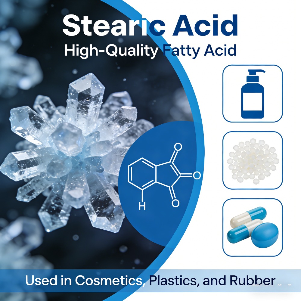 Soap Making Acid - ステアリン酸パウダー 100% 純粋 石鹸・化粧品製造用