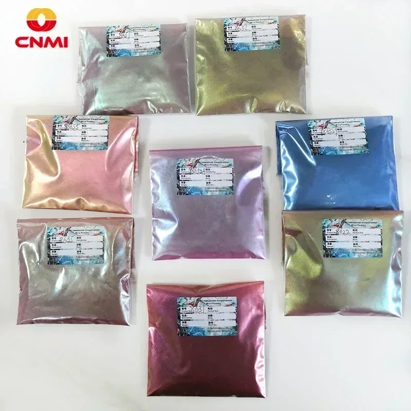 Mica Powder Colorant - 50 グラム虹色カメレオン偏光ネイルアートパウダーオーロラマイカ顔料ダスト真珠光沢のあるメイクアップアイシャドウマニキュアパウダー