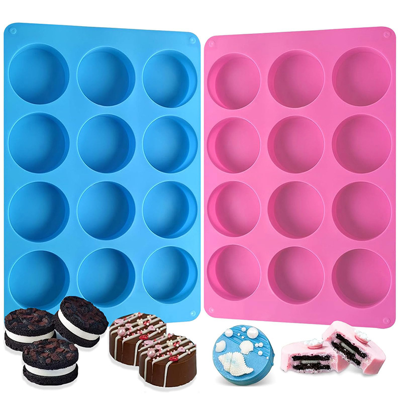 丸型シリコンモールド 12個取り シリンダー型 チョコレート - Soap Making Bar のレビューと価格