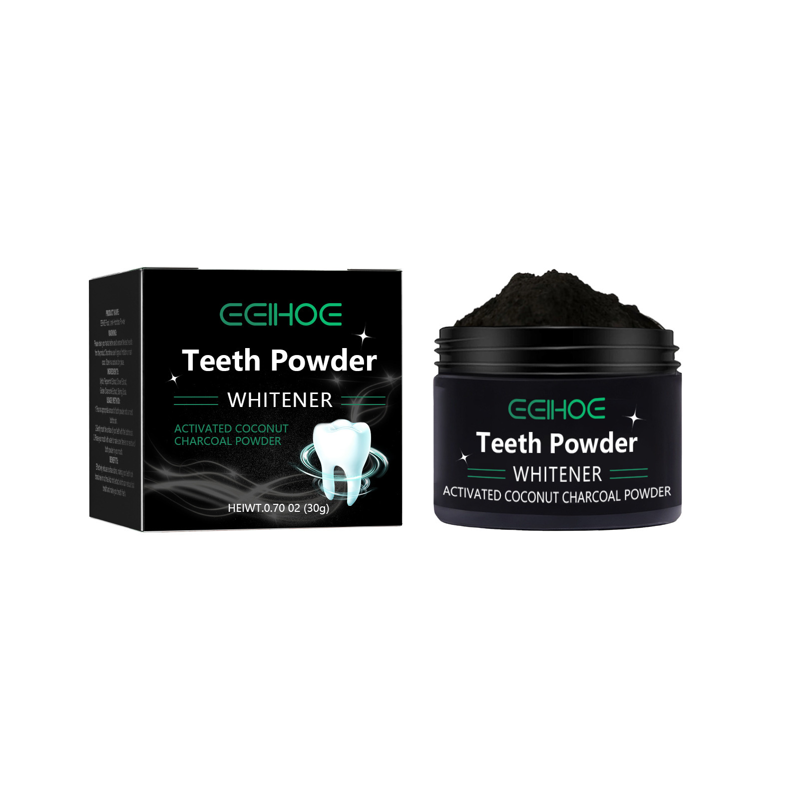EELHOE 炭パウダー歯のホワイトニング製品の汚れを除去口 - Activated Charcoal Powder のレビューと価格