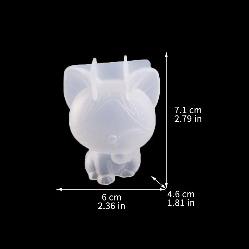 3D 幾何学的なシリコーンユニコーン猫鹿クマ型ソープキャンド - Soap Making Bar のレビューと価格