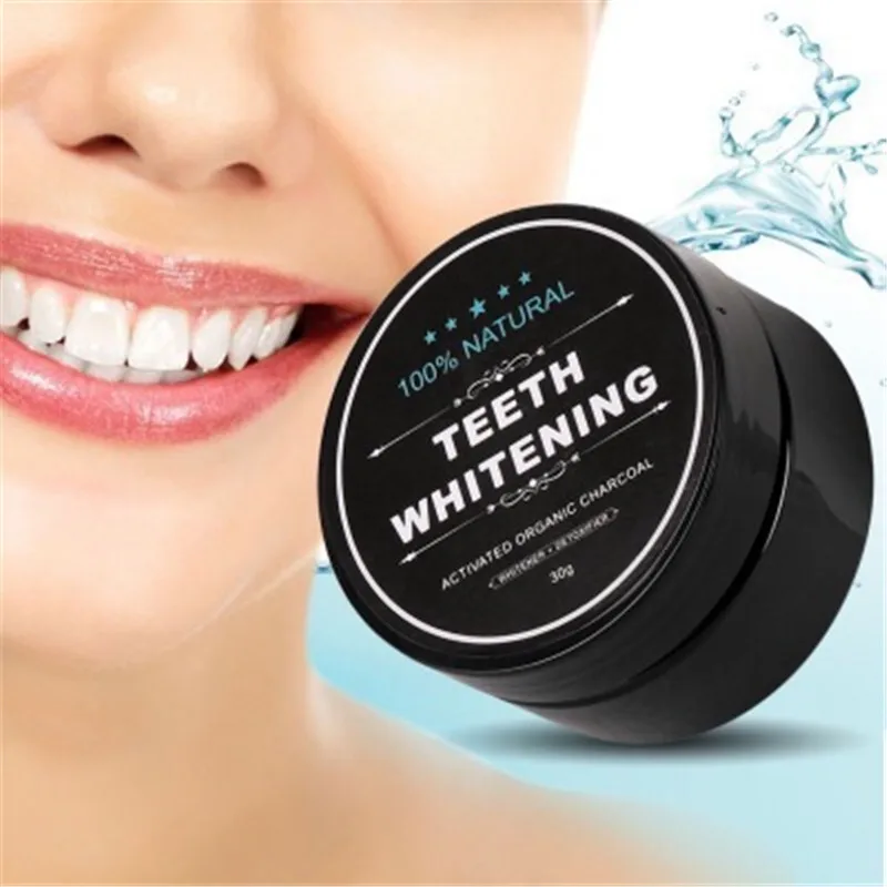 歯のホワイトニングパウダー,口腔洗浄パッキング,竹炭,白,歯 - Activated Charcoal Powder のレビューと価格