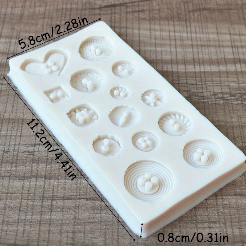 ボタン型シリコンモールド シリコンモールド 石鹸やキャンドル - Soap Making Bar のレビューと価格