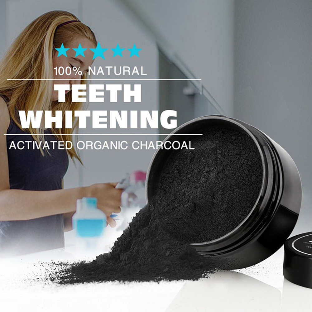 歯のホワイトニングパウダー,2種類の歯のホワイトニング,天然 - Activated Charcoal Powder のレビューと価格