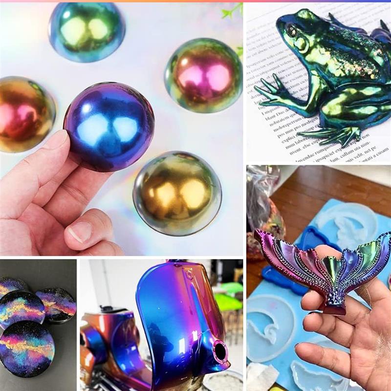 カメレオンネイルパウダー,エポキシ樹脂,ミネラルスムース,真 - Mica Powder Colorant のレビューと価格
