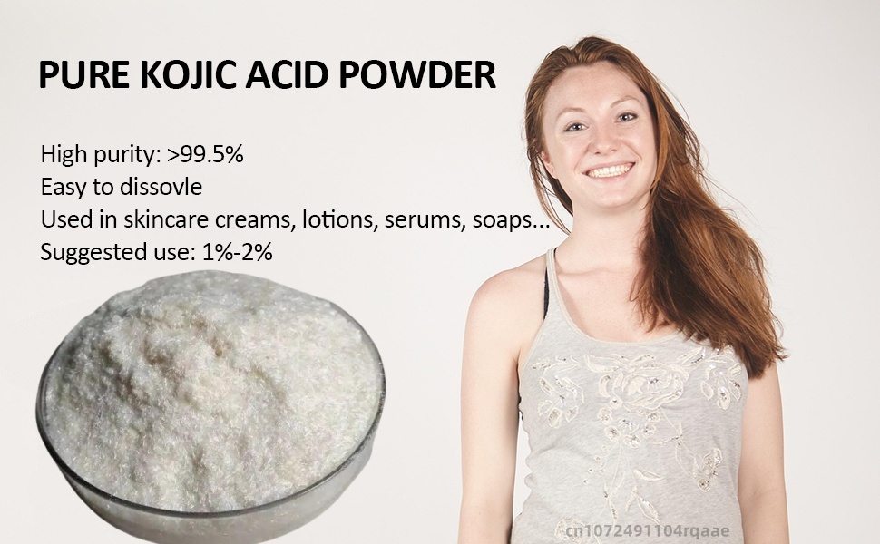 コウジ酸パウダー99％純度 |   美白・ブライトニング化粧 - Soap Making Acid のレビューと価格