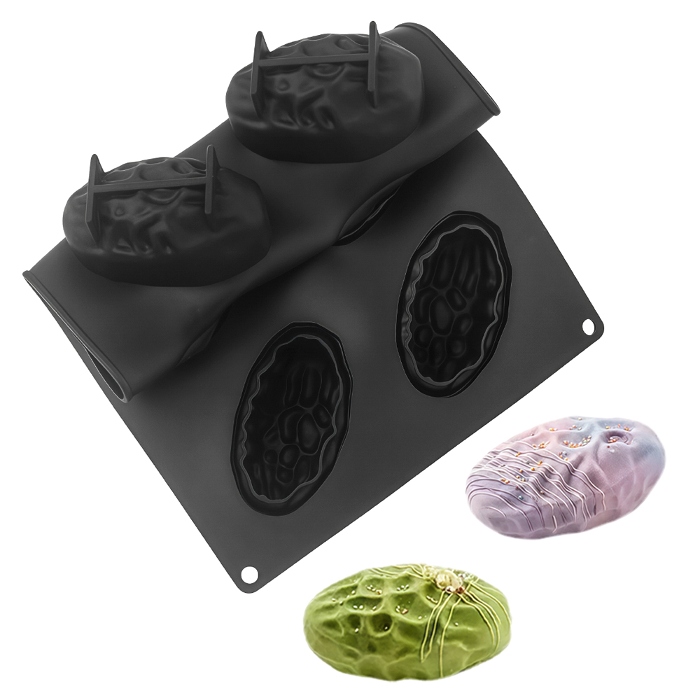 3または8セルのナツメヤシ型食品グレードシリコンムースケーキ - Soap Making Bar のレビューと価格