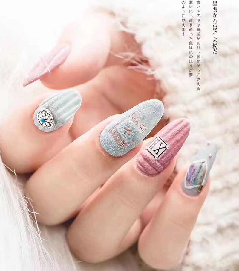 12 色/セットネイルパウダーネイルアートグリッター星空シュ - Mica Powder Colorant のレビューと価格
