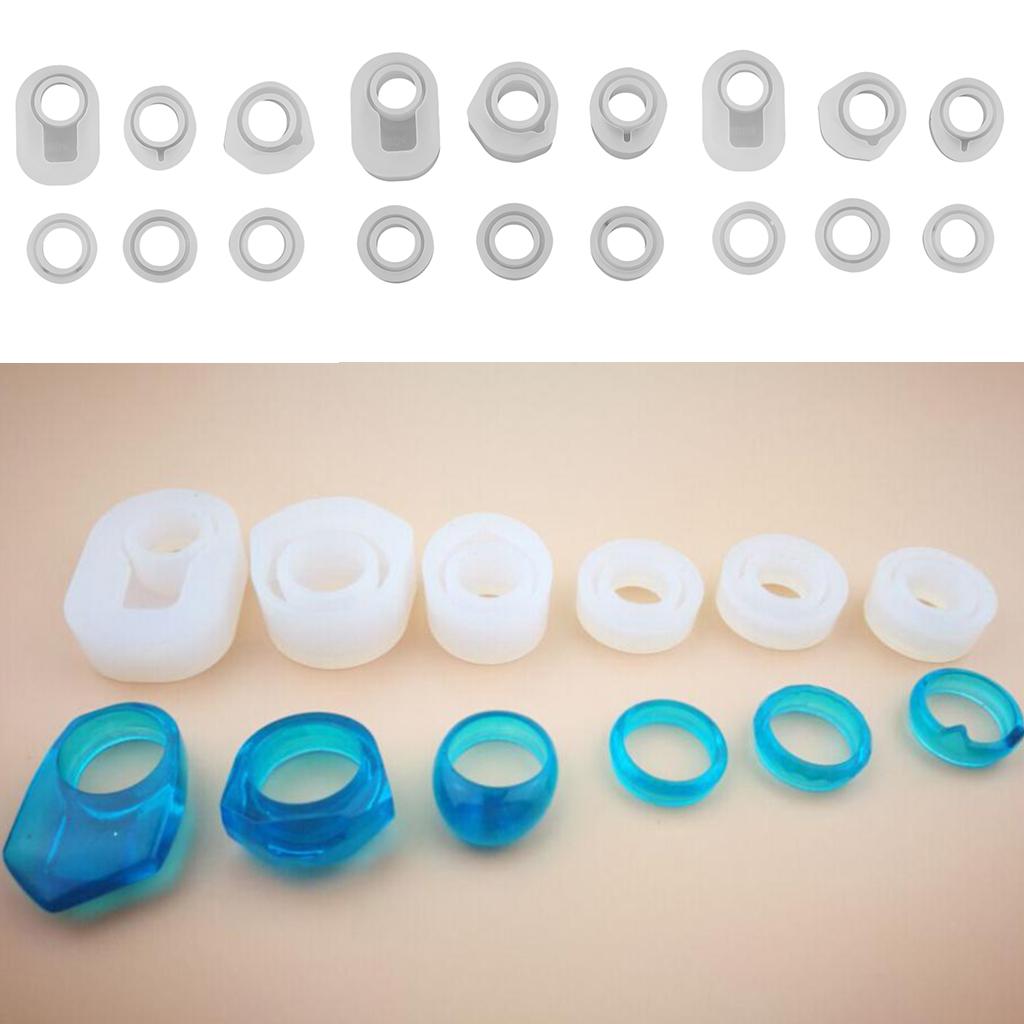 手作りシリコンリング型樹脂鋳造ジュエリーモールド DIYクラ - Soap Making Bar のレビューと価格