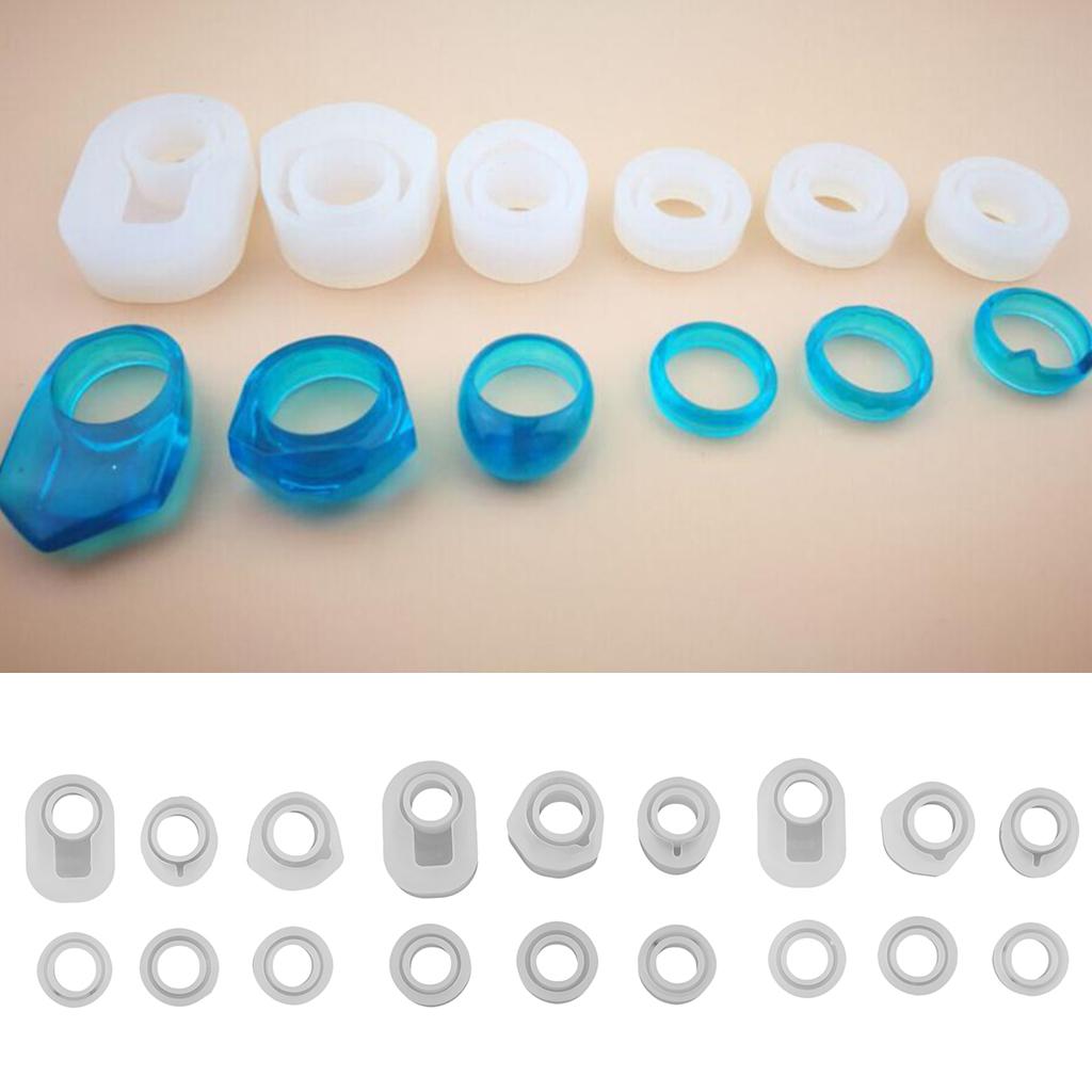 手作りシリコンリング型樹脂鋳造ジュエリーモールド DIYクラ - Soap Making Bar のレビューと価格