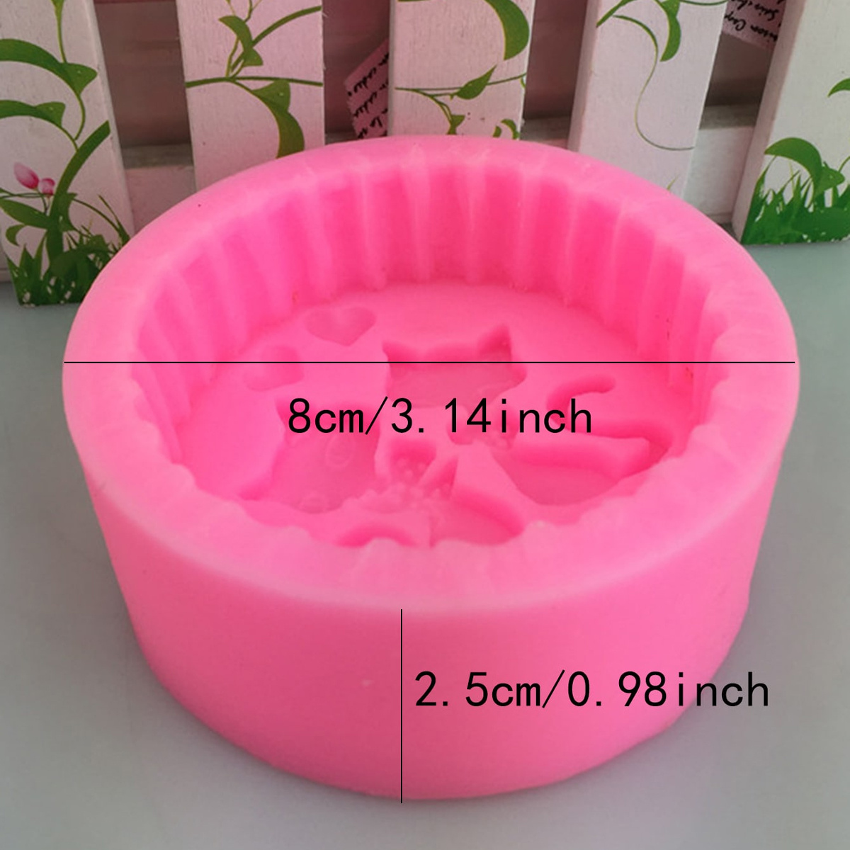 1ピースシリコン製猫型石鹸型 - 丸型DIYキャンドル作成型 - Soap Making Ideas のレビューと価格