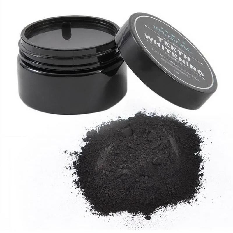 天然活性炭ココナッツシェル歯のホワイトニングパウダー 30  - Activated Charcoal Powder のレビューと価格