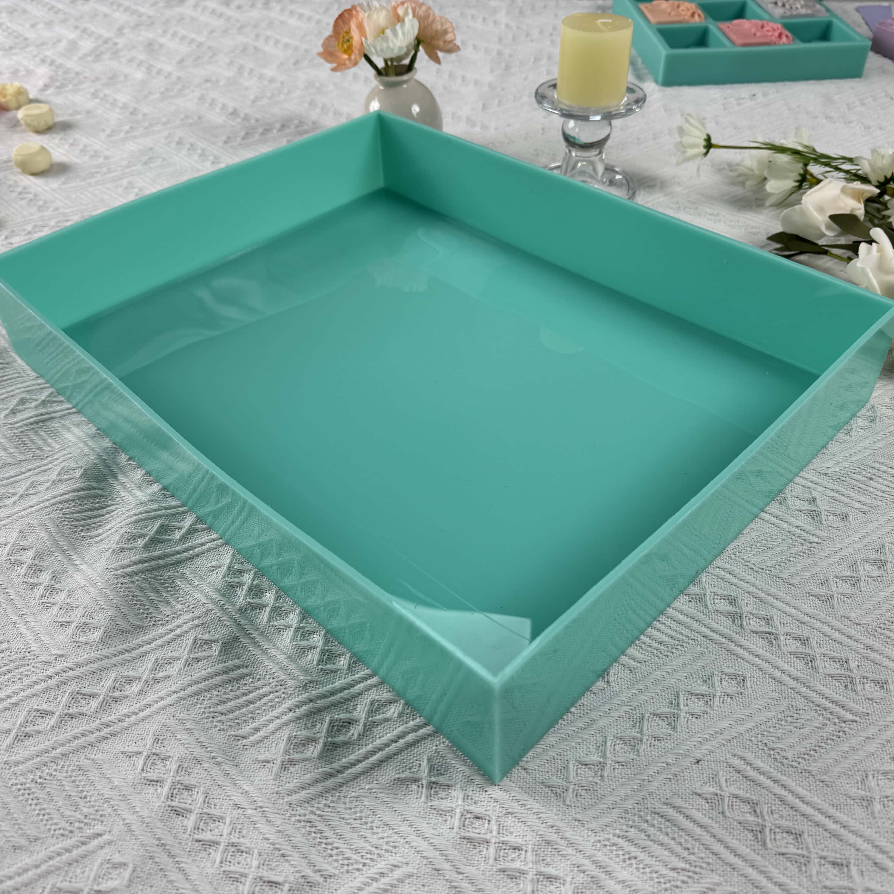 258 オンスのシリコンスラブモールド 石鹸作り用 天然耐久 - Soap Making Ideas のレビューと価格