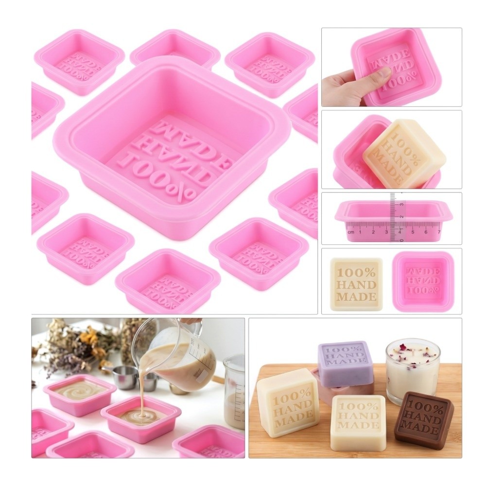 25個入りシリコン石鹸型 ノンスティック小型手作り石鹸型 柔 - Soap Making Cold Process のレビューと価格