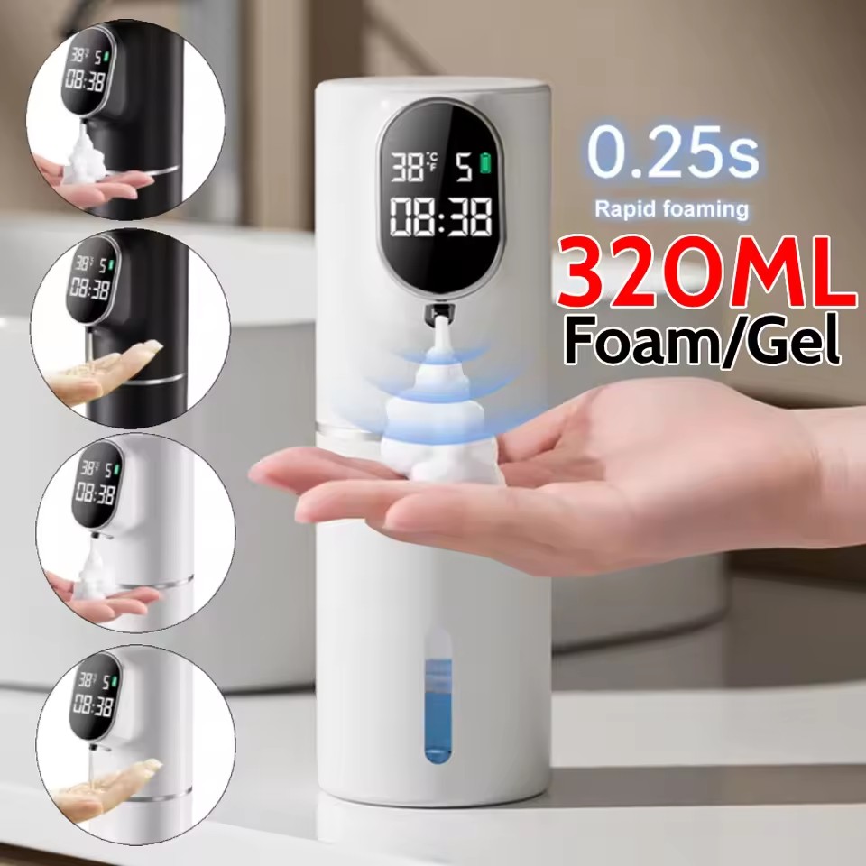 Mi 自動 LED 液体泡ソープディスペンサー 5 段階調整 - Soap Making Liquid のレビューと価格
