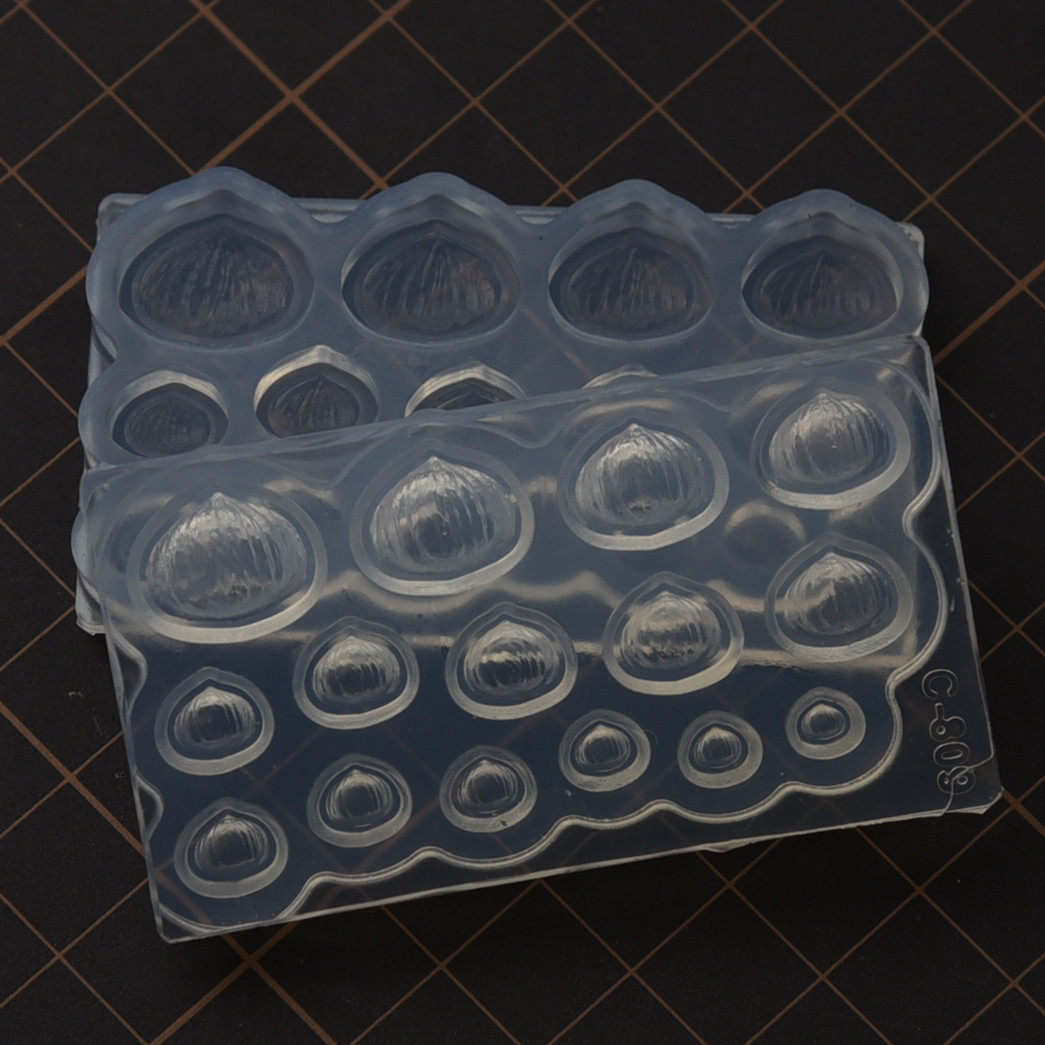超軽量粘土ミニチュア栗シリコンモールド DIY ポリマー粘土 - Soap Making Game のレビューと価格