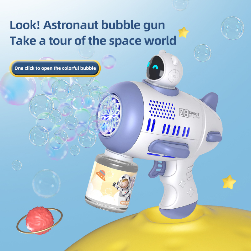 電動バブルガン子供用バブルマシン全自動シャボン玉発生器12穴 - Soap Making Game のレビューと価格