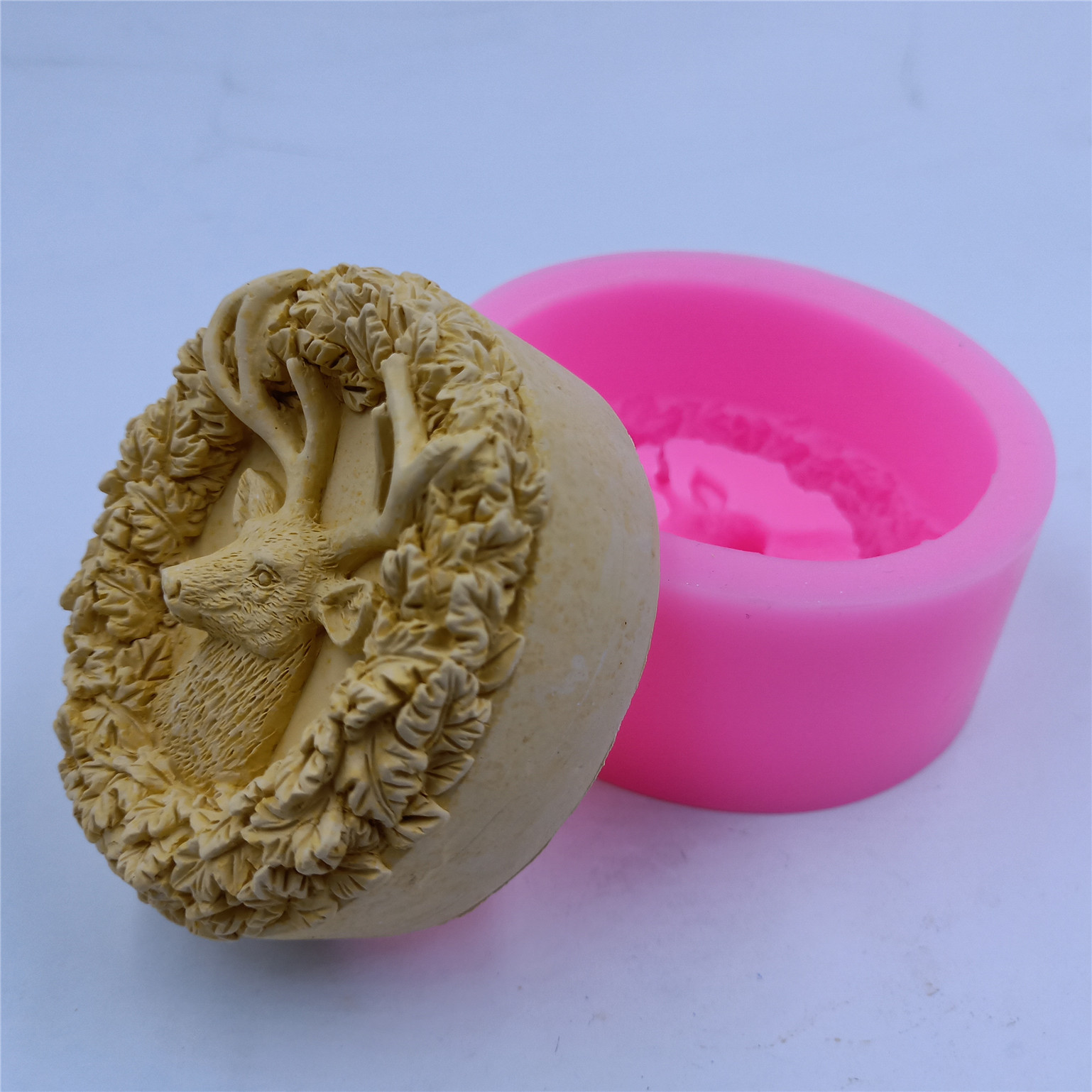 鹿デザイン石鹸シリコーン型作る石鹸ムースケーキ金型アロマワッ - Soap Making Ideas のレビューと価格