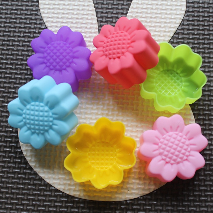 6個セット ノンスティック 花柄 シリコンモールド チョコレ - Soap Making Bar のレビューと価格