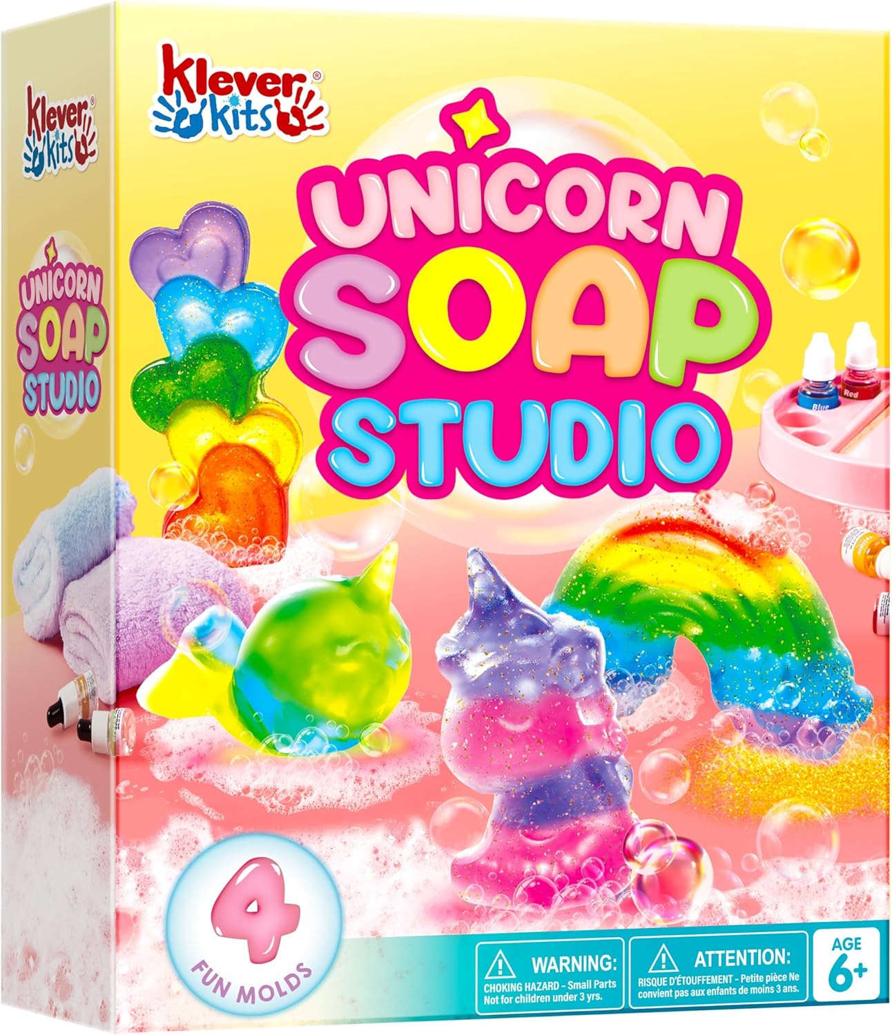 JOYFY ユニコーン石鹸作りキット 女の子向け工作 DIY - Soap Making Ideas のレビューと価格