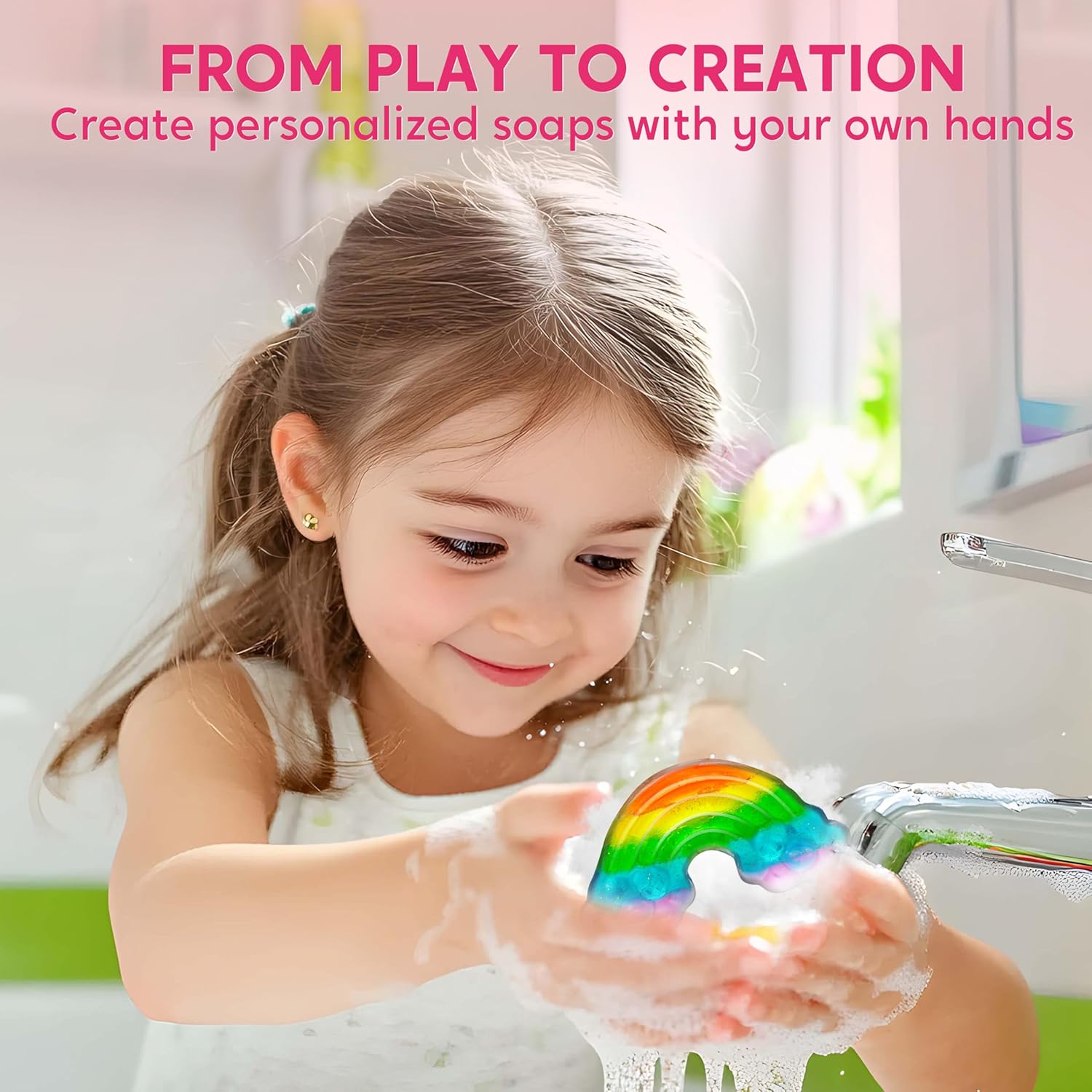 JOYFY ユニコーン石鹸作りキット 女の子向け工作 DIY - Soap Making Ideas のレビューと価格