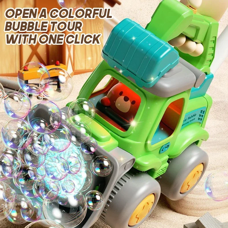 電動バブルカートトロリー自動シャボン玉発生機エンジニアリング - Soap Making Game のレビューと価格