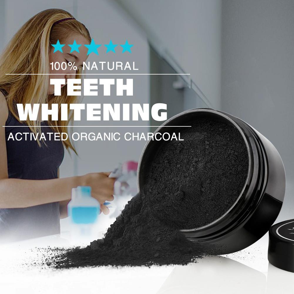 活性化有機炭パウダー歯磨き粉、歯をきれいにし、強化し、ホワイ - Activated Charcoal Powder のレビューと価格