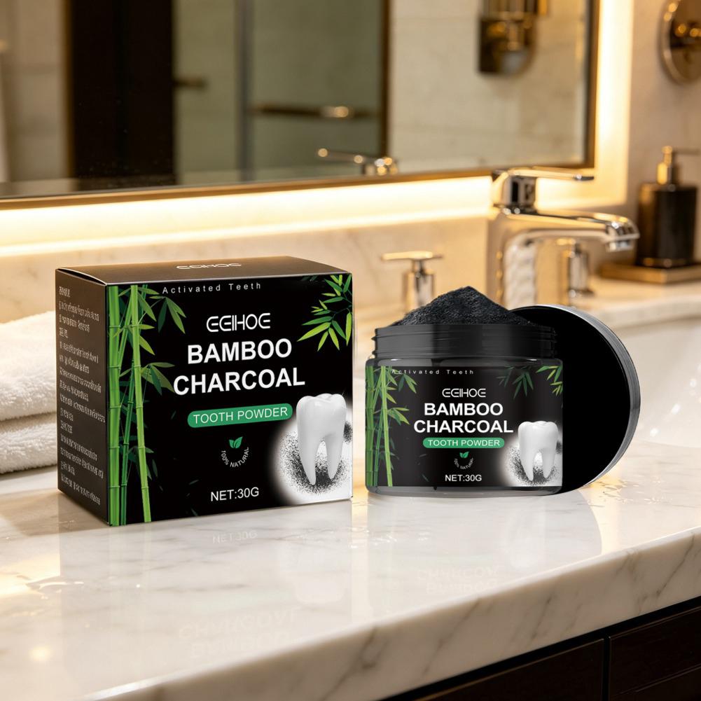 歯のホワイトニングパウダー、活性炭歯のディープクリーニングパ - Activated Charcoal Powder のレビューと価格