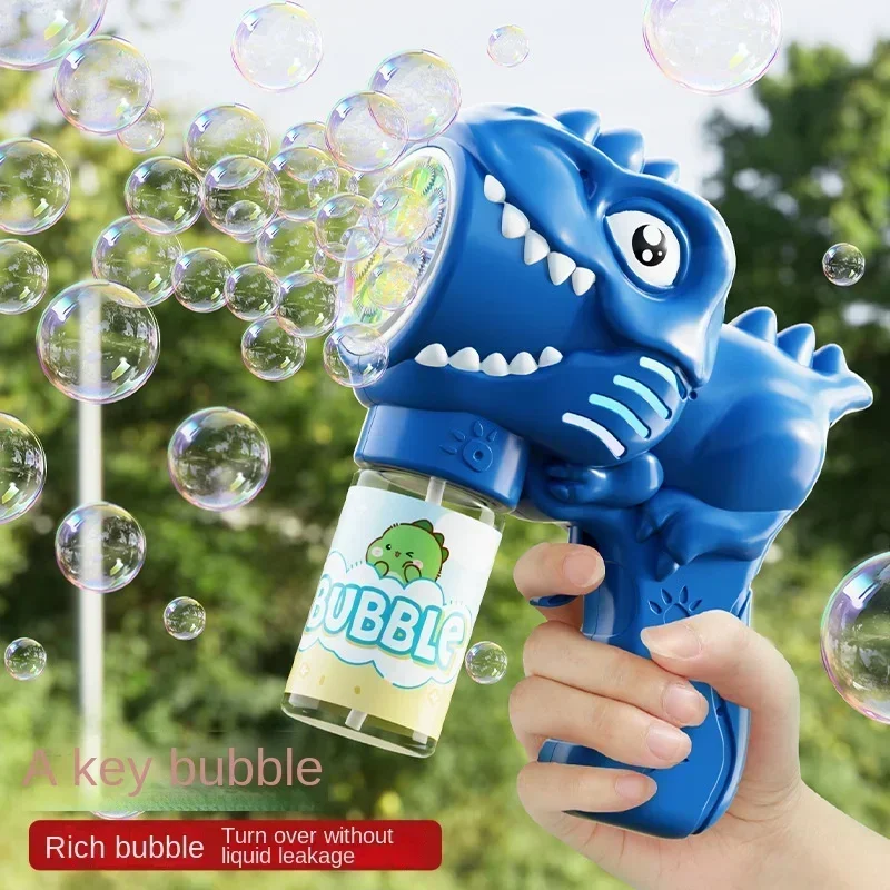 6 穴恐竜バブルマシン電動バブルガンライト付き全自動バブルガ - Soap Making Cold Process のレビューと価格