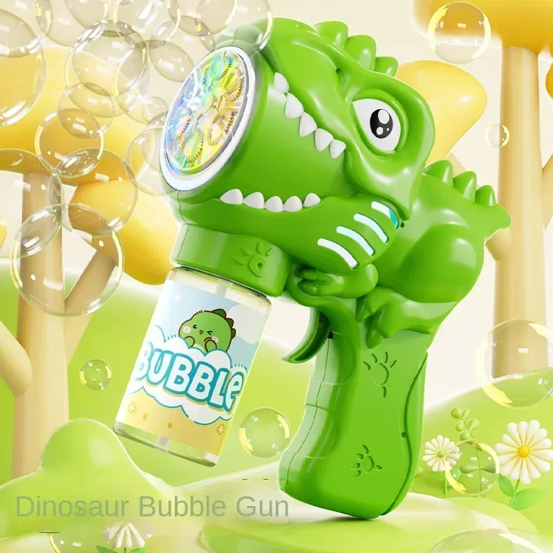 6 穴恐竜バブルマシン電動バブルガンライト付き全自動バブルガ - Soap Making Cold Process のレビューと価格